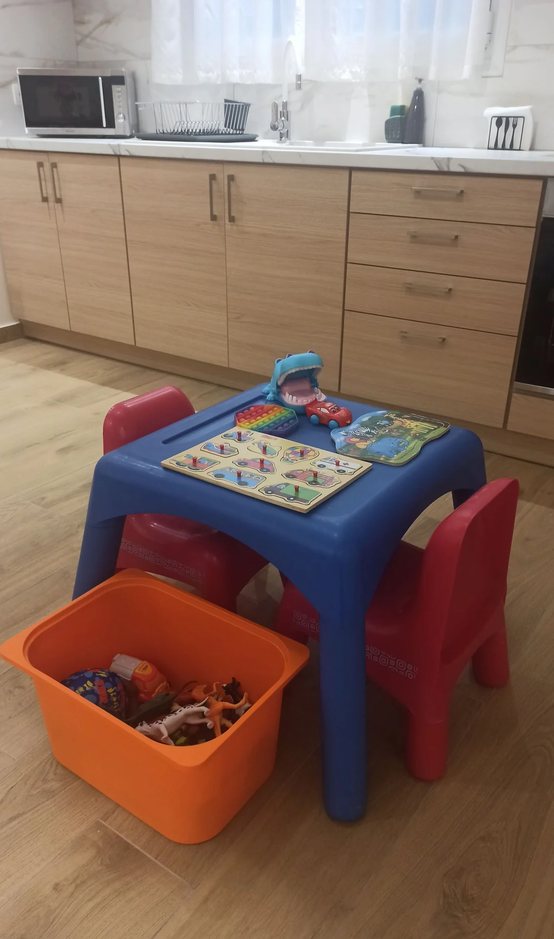 Kids’ table and chairs