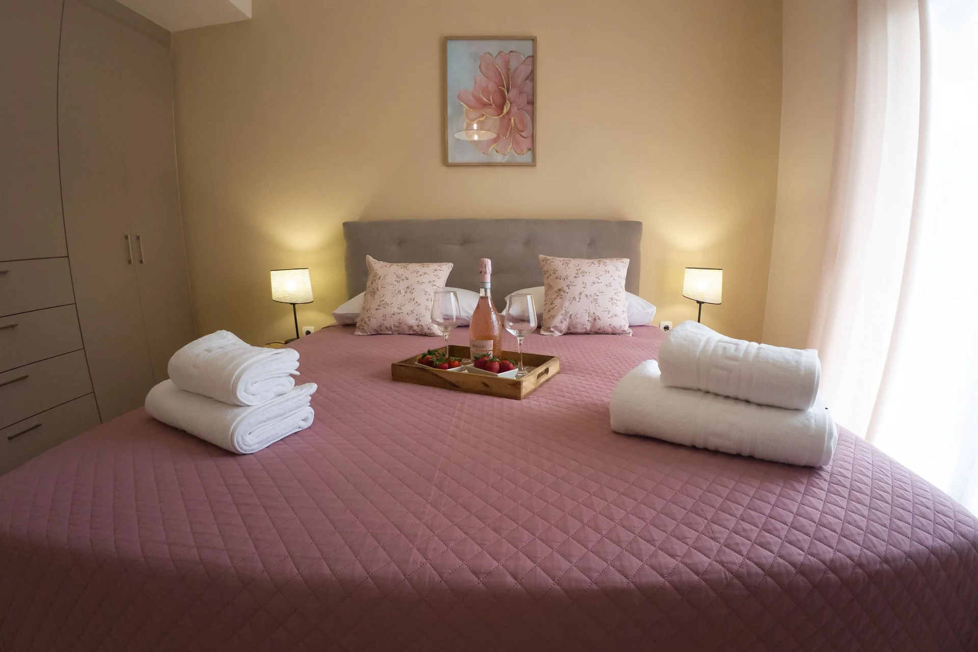 Main bedroom · king-size bed