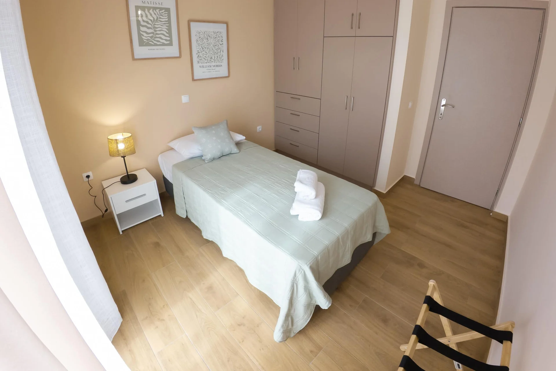 Second bedroom with wardrobe
